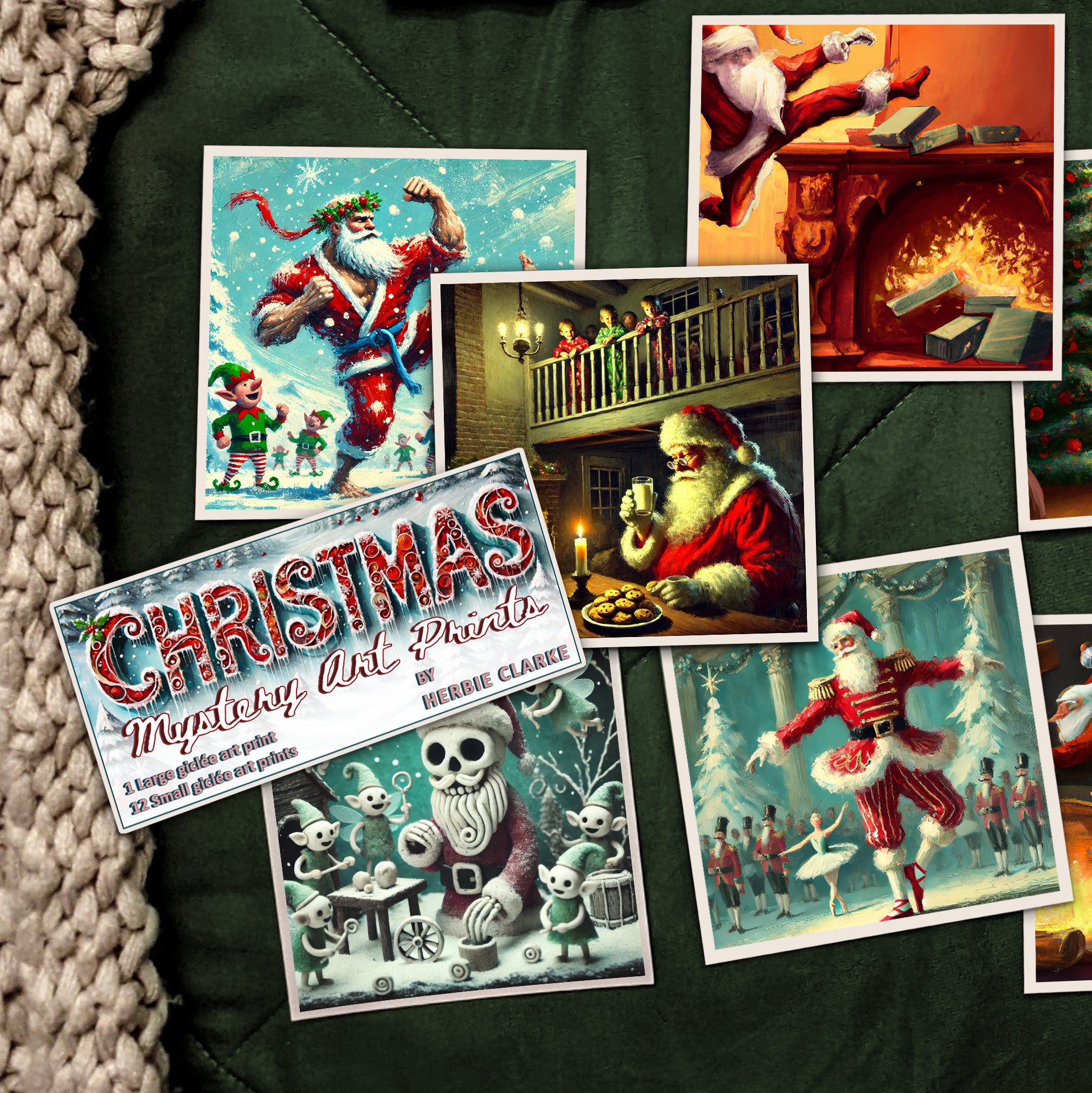 Herbie's Christmas Mystery Art Pack - southspace
