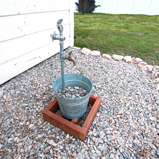 Shed & Dipity "Watering Hole" Outdoor Drinking Fountain - southspace