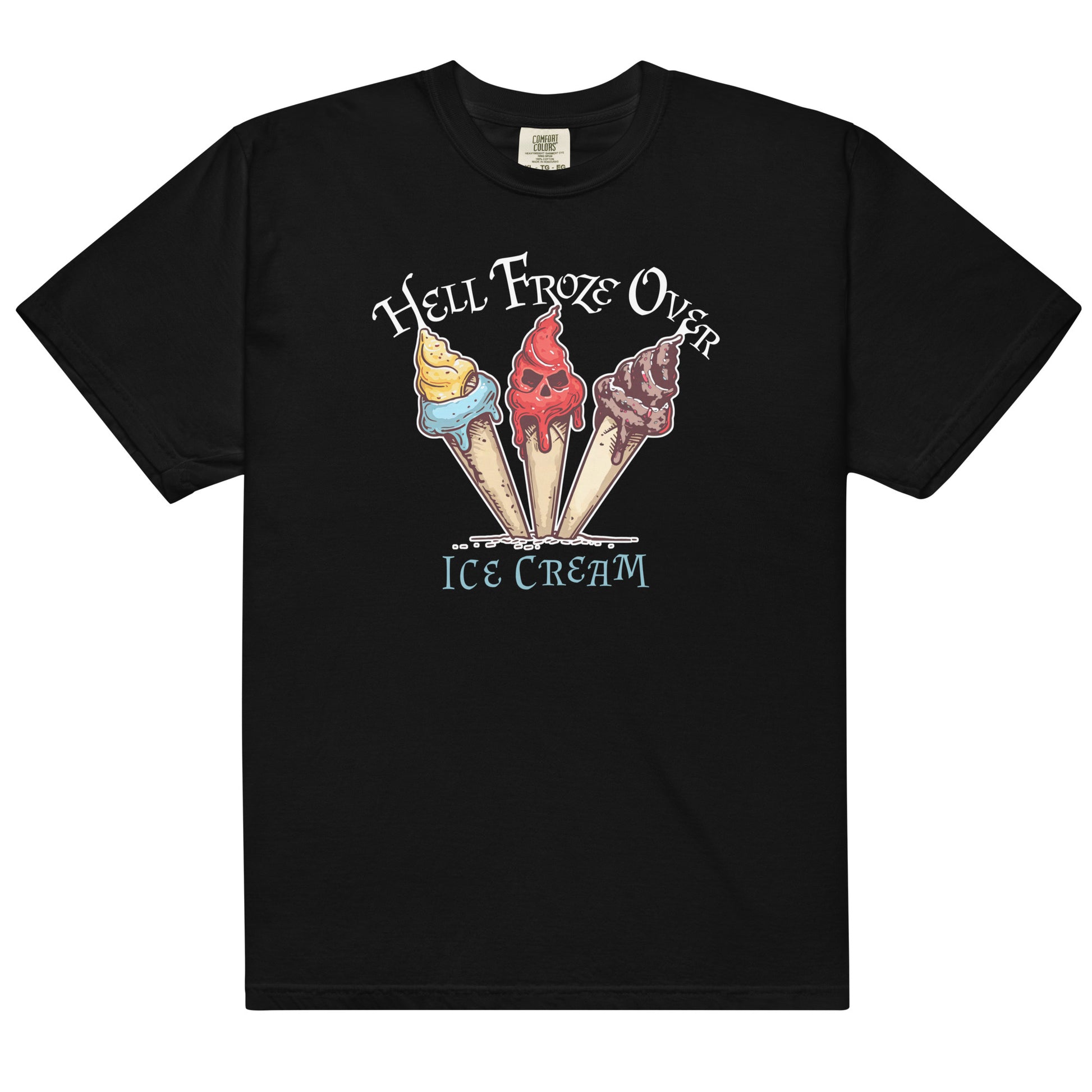 Hell froze over ice cream shirt - southspace