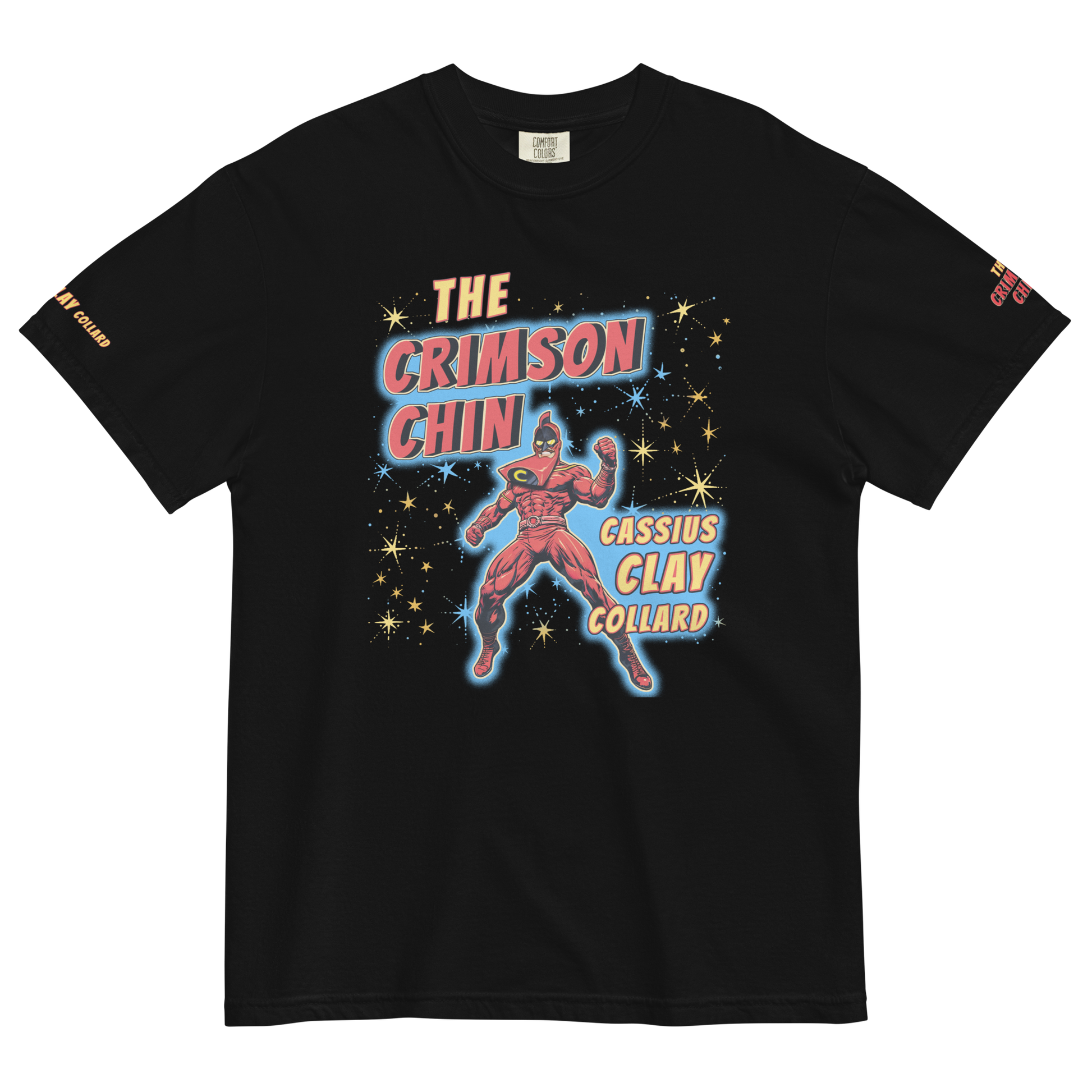 Cassius Clay Collard The Crimson Chin T-Shirt - southspace