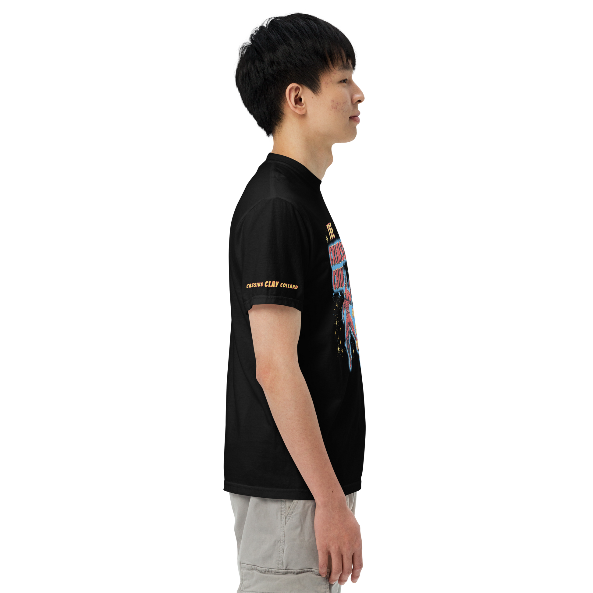 Cassius Clay Collard The Crimson Chin T-Shirt - southspace