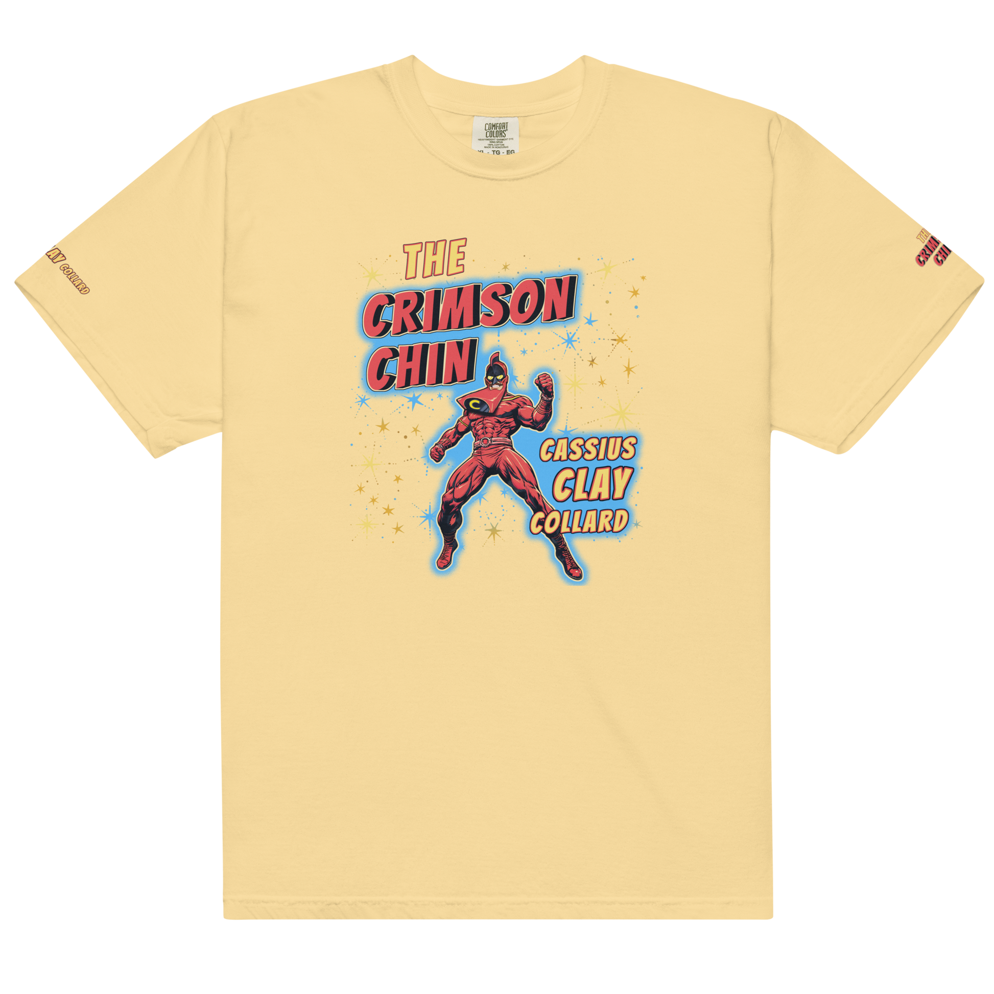 Cassius Clay Collard The Crimson Chin T-Shirt - southspace