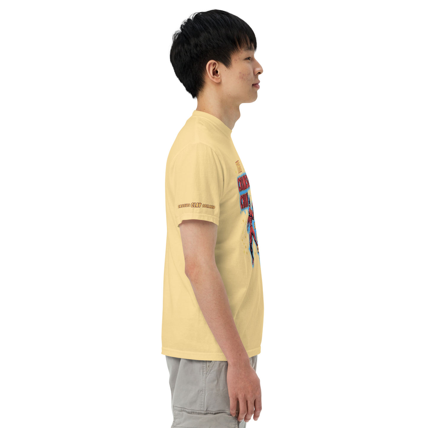 Cassius Clay Collard The Crimson Chin T-Shirt - southspace