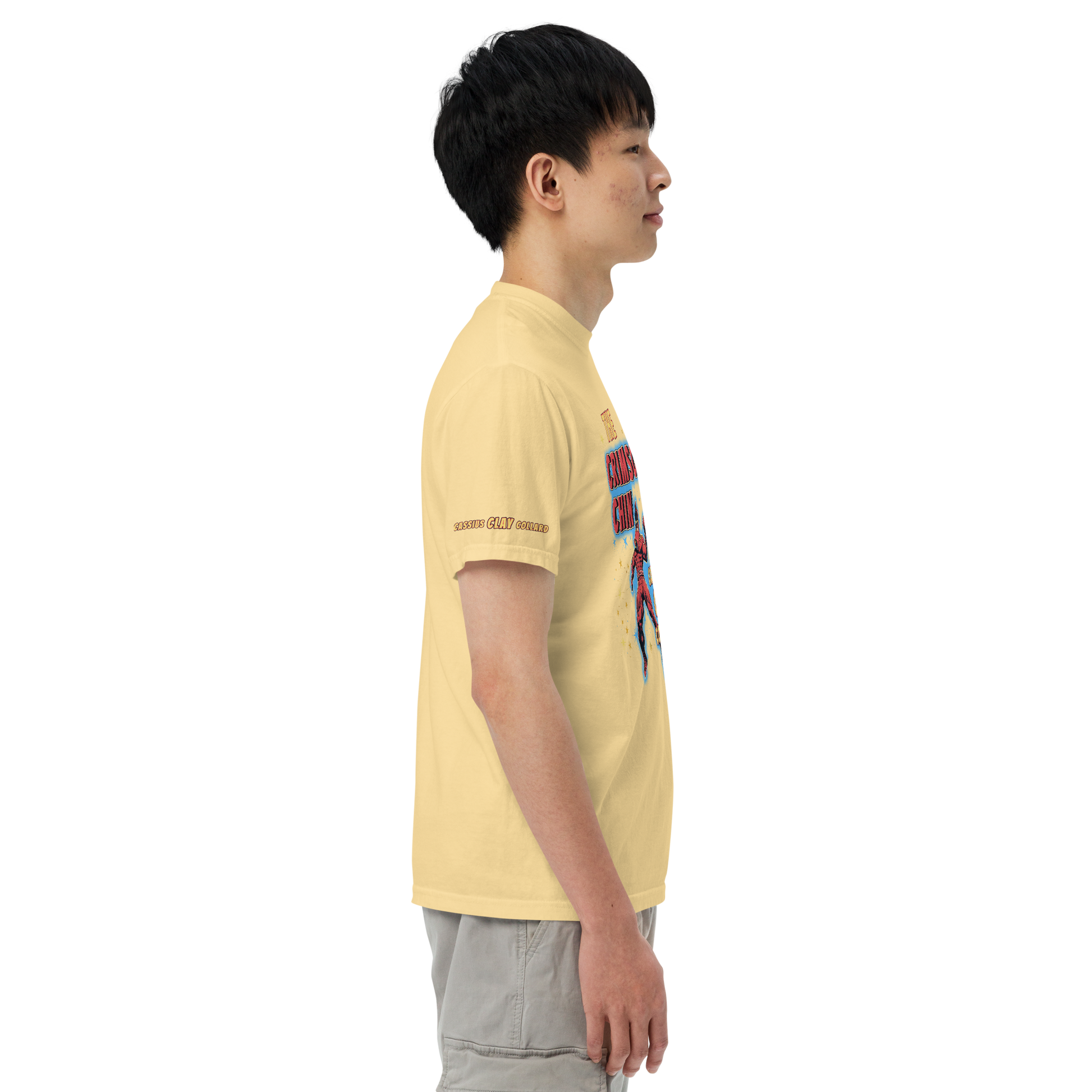 Cassius Clay Collard The Crimson Chin T-Shirt - southspace