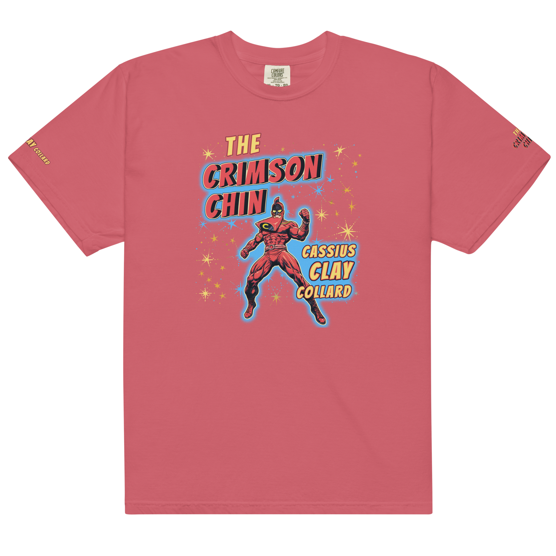Cassius Clay Collard The Crimson Chin T-Shirt - southspace