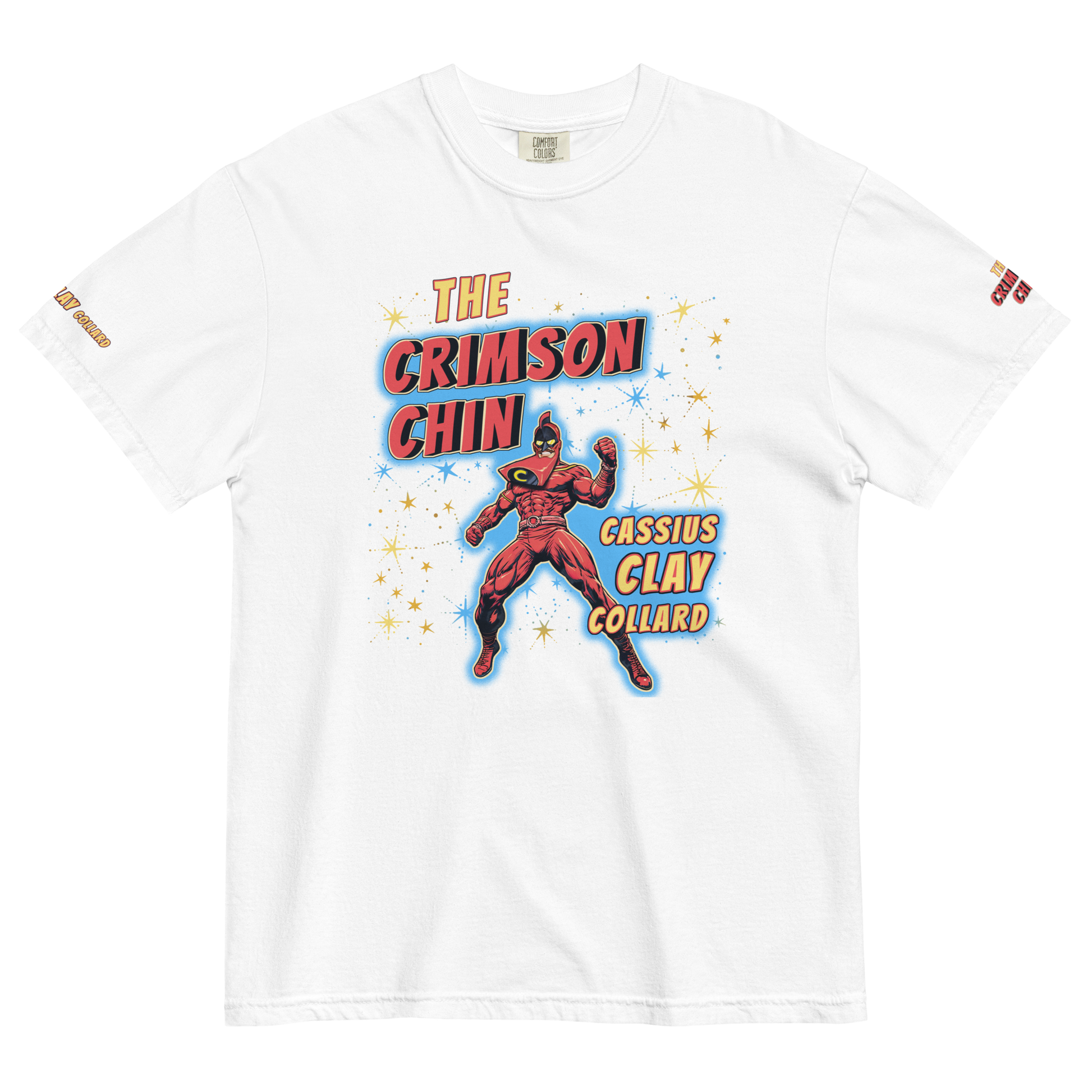 Cassius Clay Collard The Crimson Chin T-Shirt - southspace