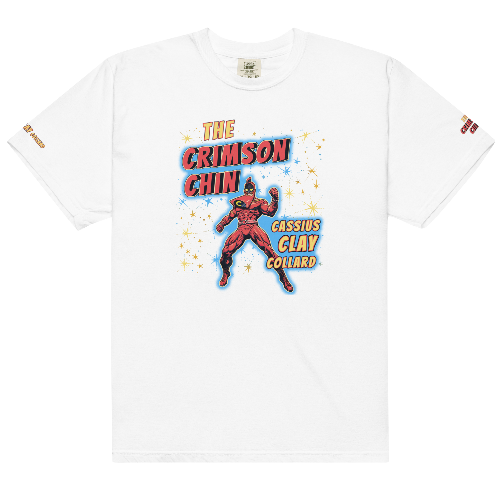 Cassius Clay Collard The Crimson Chin T-Shirt - southspace