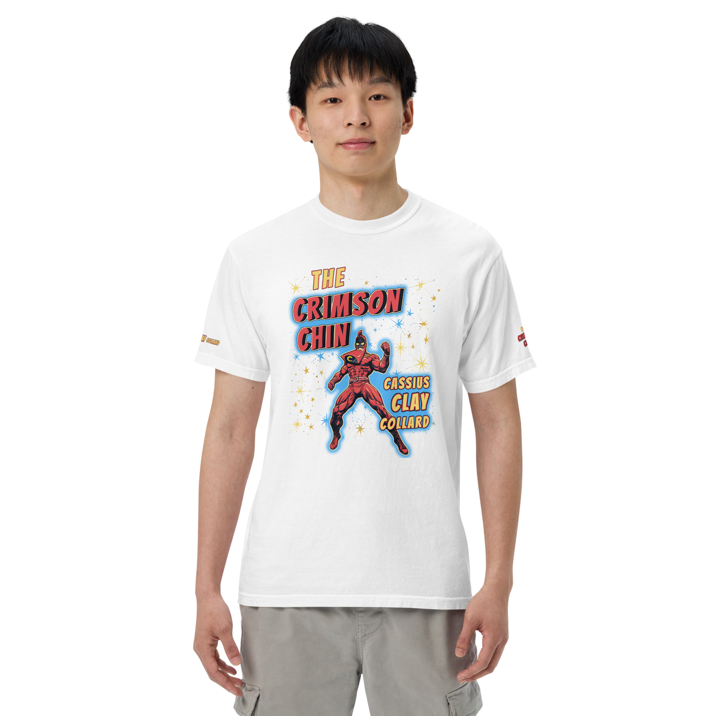 Cassius Clay Collard The Crimson Chin T-Shirt - southspace