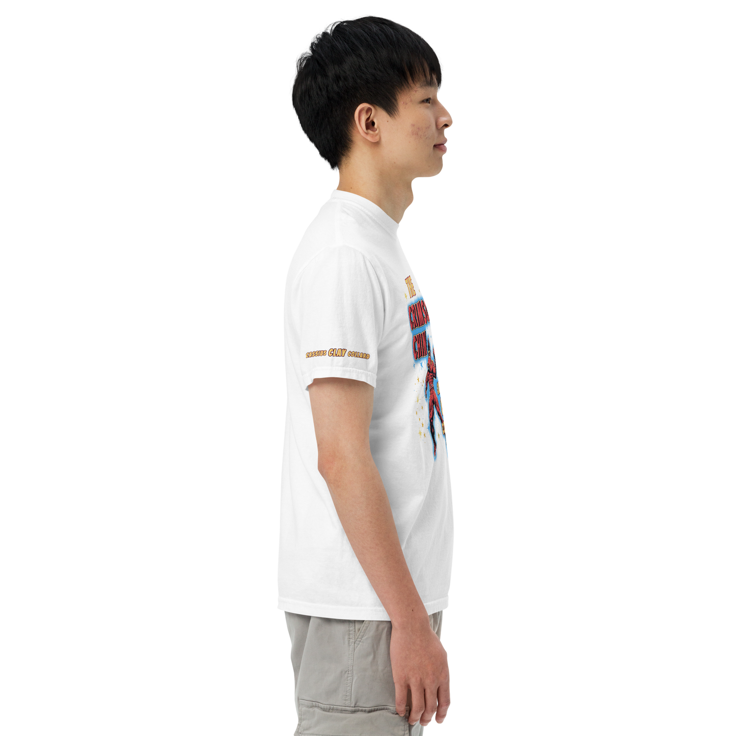 Cassius Clay Collard The Crimson Chin T-Shirt - southspace