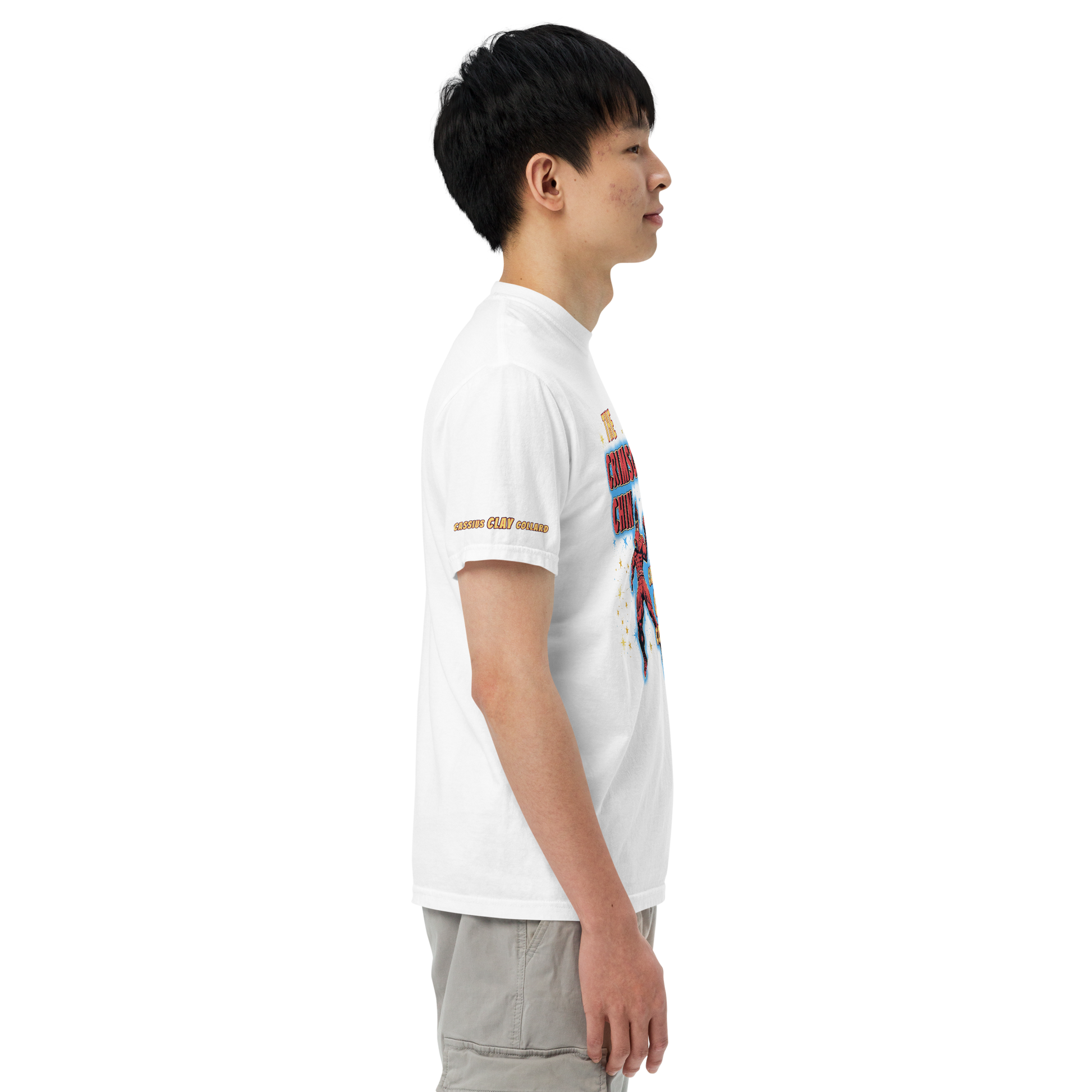 Cassius Clay Collard The Crimson Chin T-Shirt - southspace