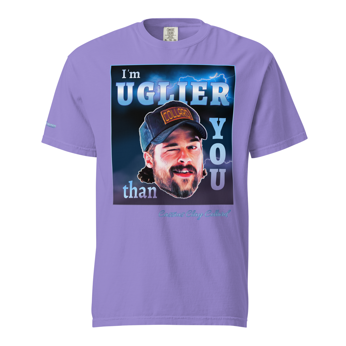 Cassius Clay Collard "I'm Uglier than You" T-Shirt STYLE 2 - southspace