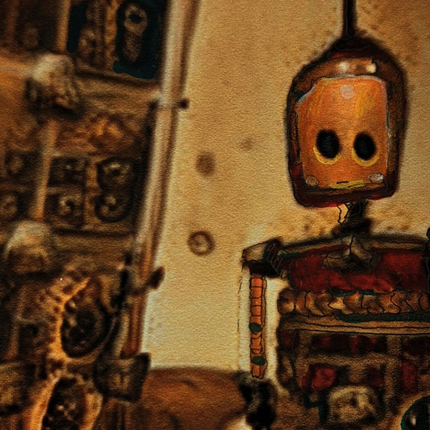 Unicarn (Jack) v9-2885 (A small harse with a harn on the top of its farhead) - southspace