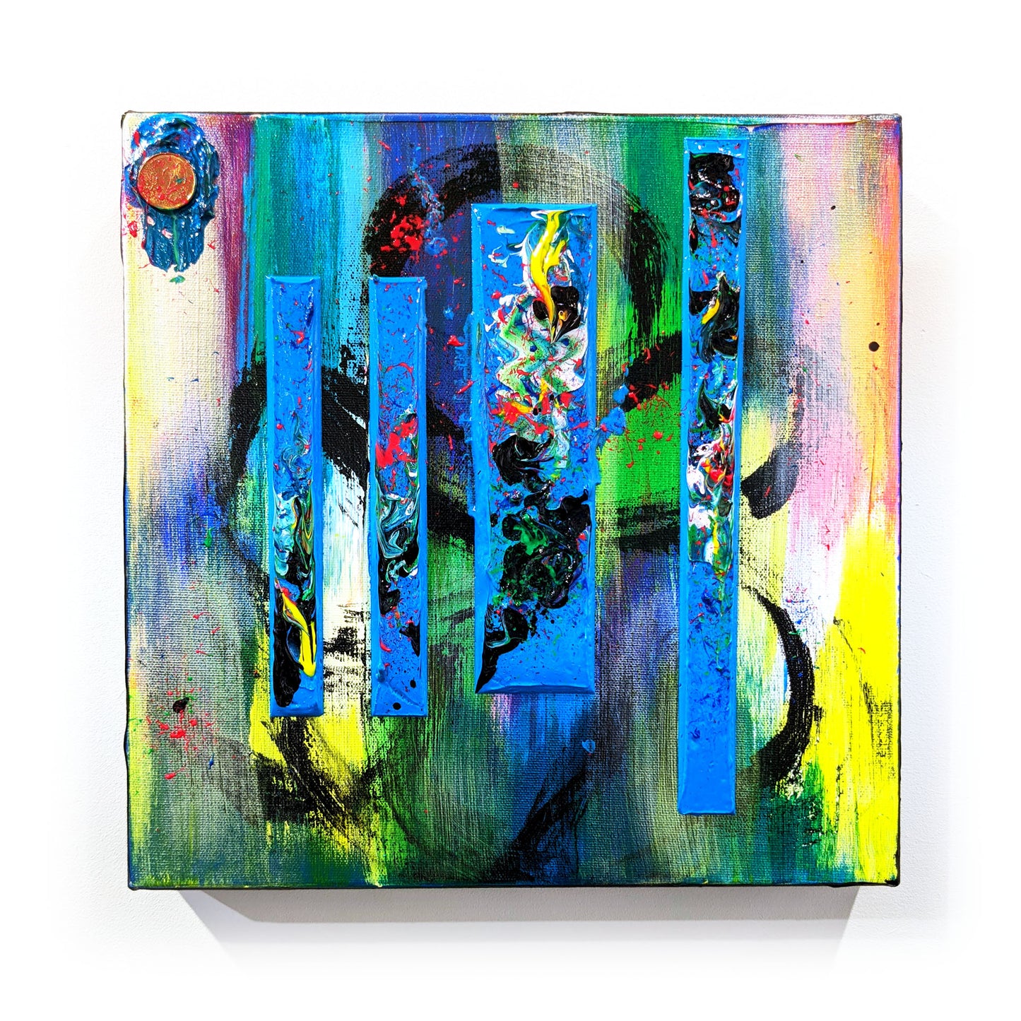 Stone Wash, Ripped Jeans, Big Hair Girls by Rhiannon Yandell - southspace