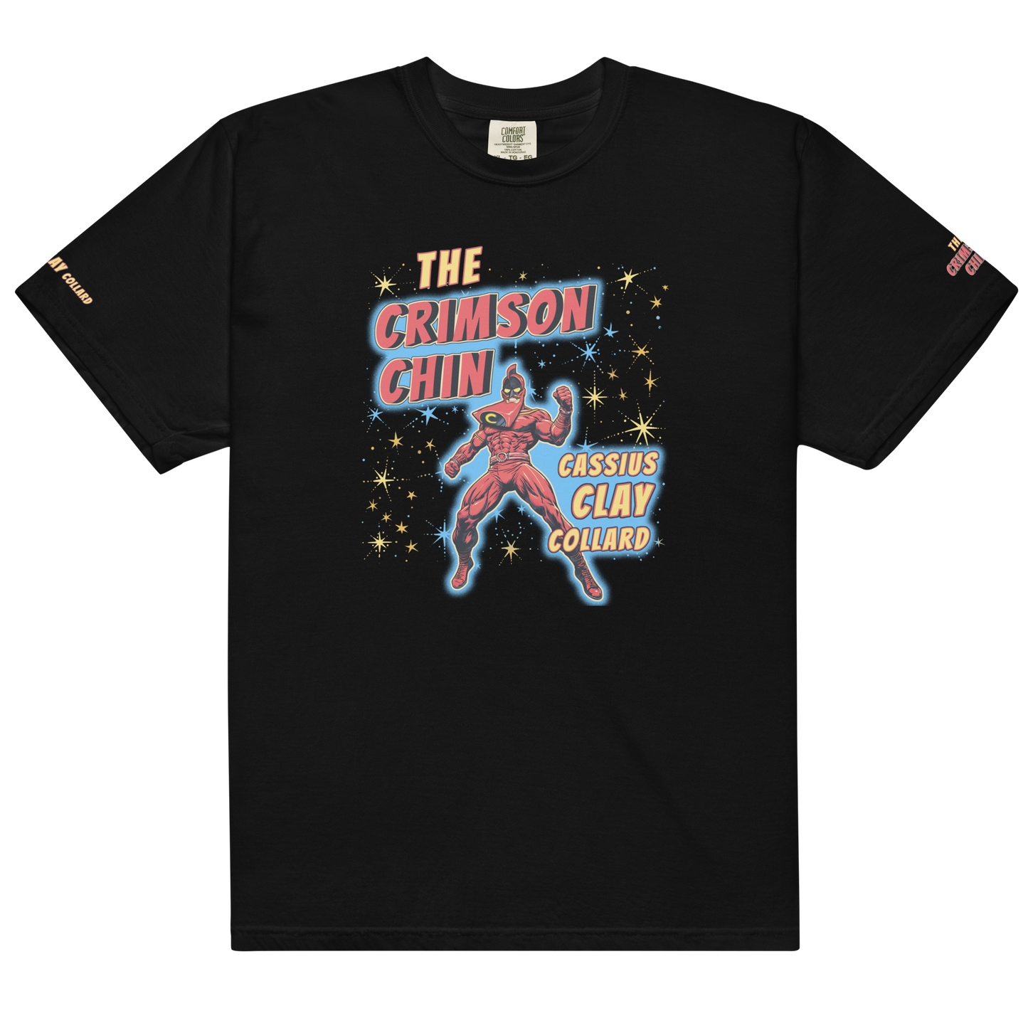 Cassius Clay Collard The Crimson Chin T-Shirt - southspace