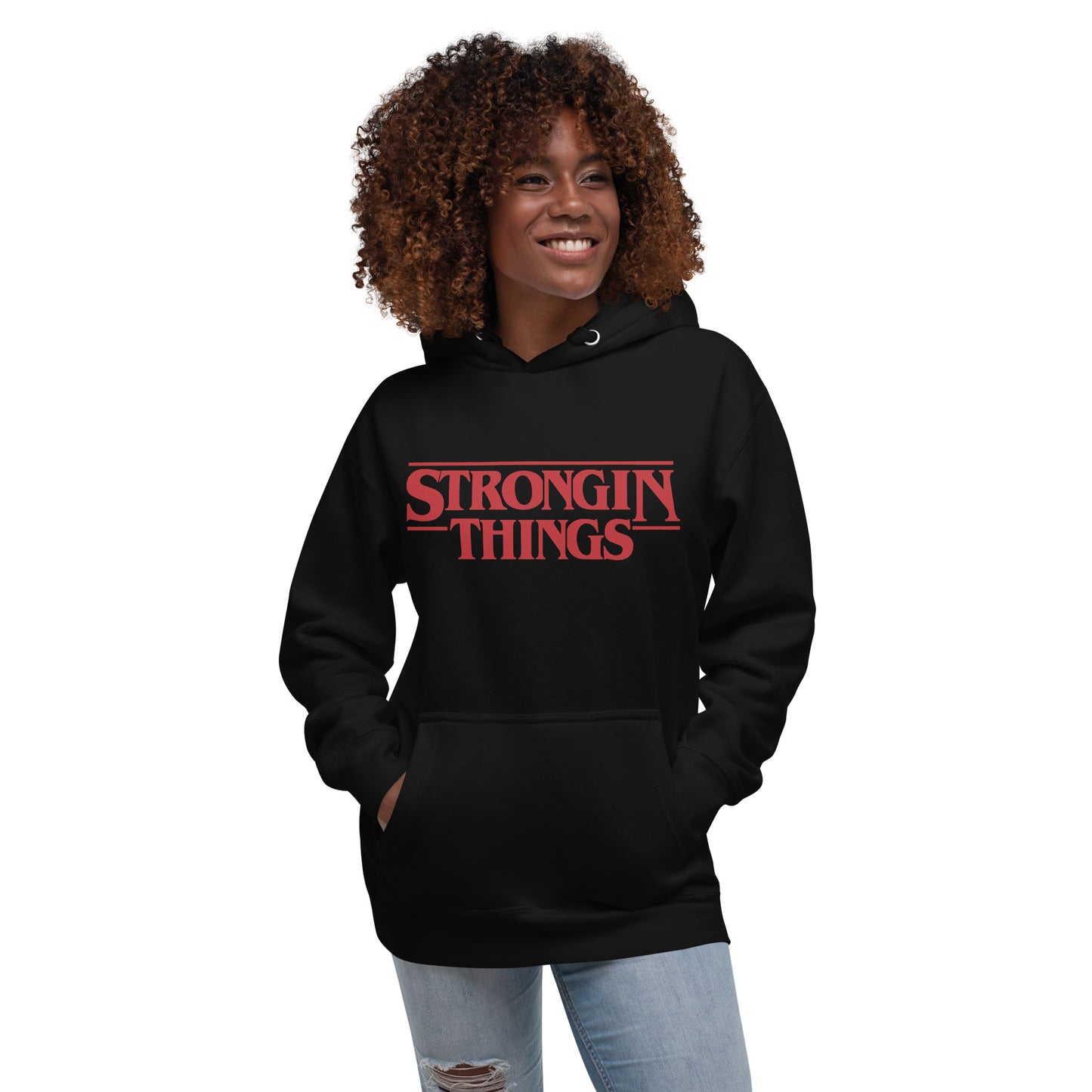 STRONGIN THINGS solid premium hoodie - southspace